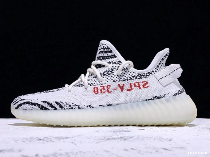 350 White Adidas Yeezy V2 CP9654 Black Zebra Boost 0805
